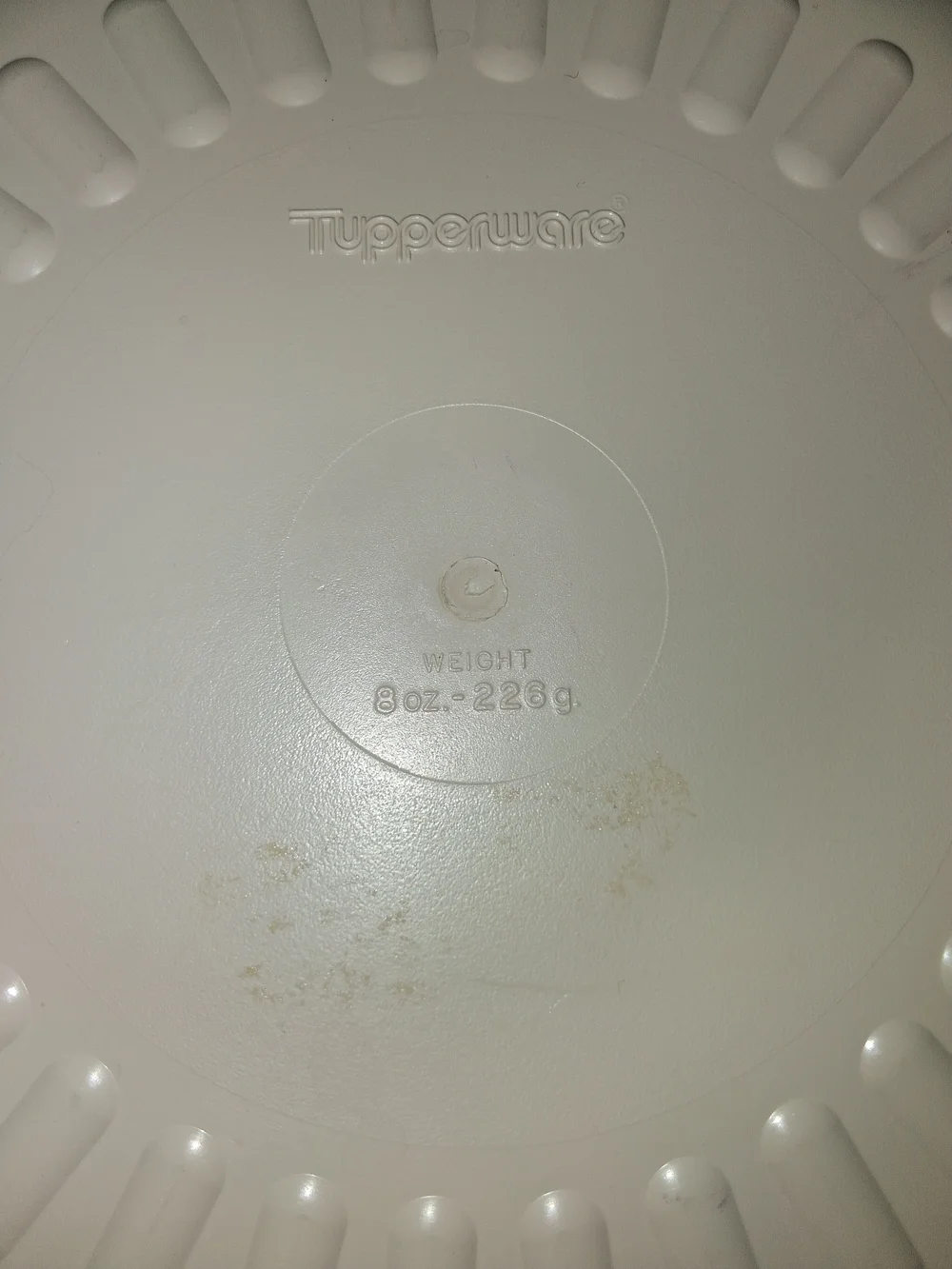 Vintage Tupperware Microwave Casserole Dish With Lid Beige 1 Quart Micro-Cook